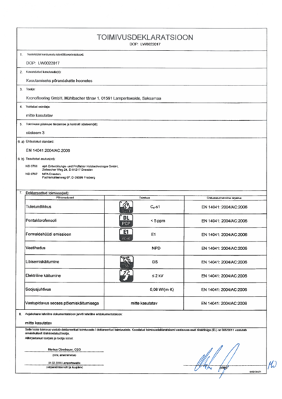 DOP LW0022017 AS est